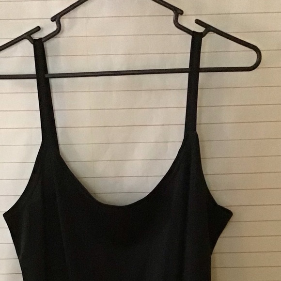 FASHION BUG women’s black dress,(looks like a slip) thin straps, sz 14 black - Picture 4 of 7